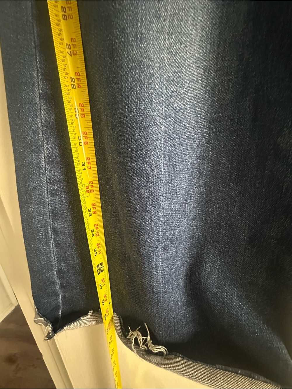 Rise Brand - High-Rise Wide Leg Jeans - Dark Blue - Size 9/29 - inseam 26” - Picture 11 of 13